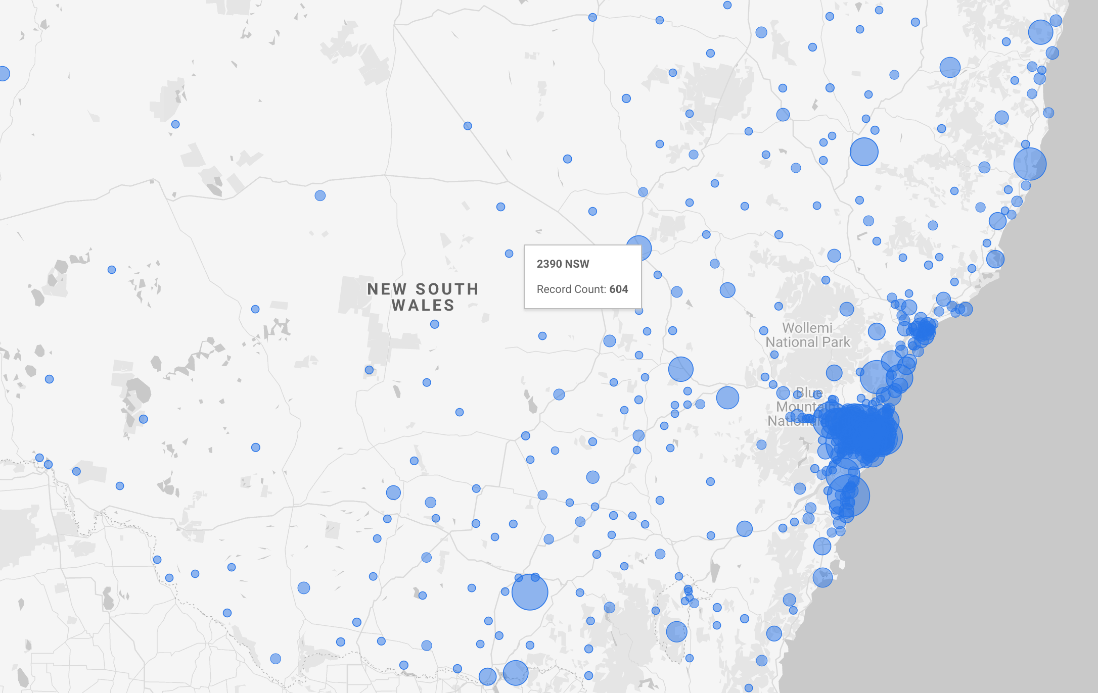 Visualising Sydney/NSW Rents