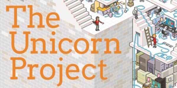 Book cover of Gene Kim's "The Unicorn Project"